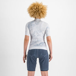 SPORTFUL Rövid kerékpáros nadrág kantár nélkül - GIARA - kék