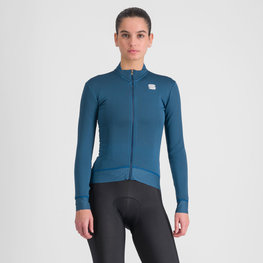 SPORTFUL Hosszú ujjú kerékpáros mez - MONOCROM THERMAL - kék