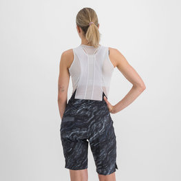 SPORTFUL Rövid kerékpáros nadrág kantár nélkül - CLIFF GIARA - fekete