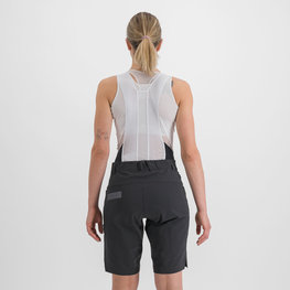 SPORTFUL Rövid kerékpáros nadrág kantár nélkül - GIARA - fekete