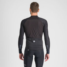 SPORTFUL Hosszú ujjú kerékpáros mez - BODYFIT PRO - fekete/barna