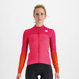 SPORTFUL Hosszú ujjú kerékpáros mez - BODYFIT PRO THERMAL W - piros