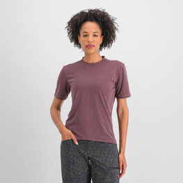 SPORTFUL Rövid ujjú kerékpáros póló - GIARA - lila