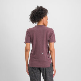 SPORTFUL Rövid ujjú kerékpáros póló - GIARA - lila