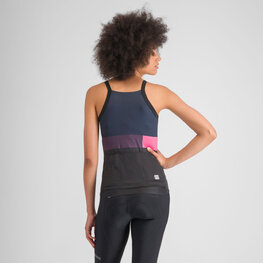 SPORTFUL Ujjatlan kerékpáros mez - SNAP - fekete/kék