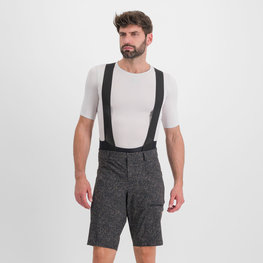 SPORTFUL Rövid kerékpáros nadrág kantár nélkül - SKY RIDER GIARA - fekete