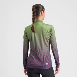 SPORTFUL Hosszú ujjú kerékpáros mez - ROCKET THERMAL - zöld