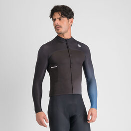 SPORTFUL Hosszú ujjú kerékpáros mez - BODYFIT PRO THERMAL - fekete