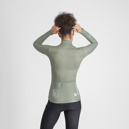 SPORTFUL Hosszú ujjú kerékpáros mez - SRK THERMAL W - zöld