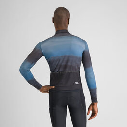 SPORTFUL Hosszú ujjú kerékpáros mez - FLOW SUPERGIARA THERMAL - kék