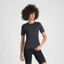 SPORTFUL Rövid ujjú kerékpáros póló - SUPERGIARA W - fekete