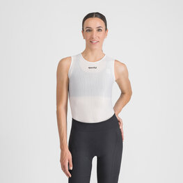 SPORTFUL Ujjatlan kerékpáros póló - PRO BASELAYER W - fehér