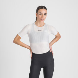 SPORTFUL Rövid ujjú kerékpáros póló - PRO BASELAYER W - fehér