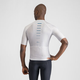 SPORTFUL Rövid ujjú kerékpáros mez - LIGHT - szürke/fehér