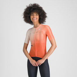 SPORTFUL Rövid ujjú kerékpáros mez - LIGHT W - rózsaszín