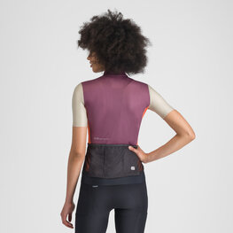 SPORTFUL Rövid ujjú kerékpáros mez - SUPERGIARA LOGO W - bordó