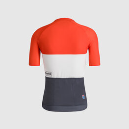 SPORTFUL Rövid ujjú kerékpáros mez - SUPERNOVA HERITAGE W - kék/fehér/piros