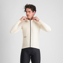 SPORTFUL Hosszú ujjú kerékpáros mez - CLASSIC THERMAL - elefántcsont