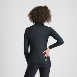SPORTFUL Hosszú ujjú kerékpáros mez - SUPERGIARA WOOL - fekete