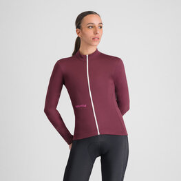 SPORTFUL Hosszú ujjú kerékpáros mez - CLASSIC THERMAL W - bordó