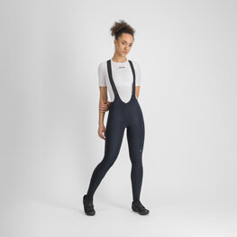 SPORTFUL Hosszú kerékpáros nadrág kantárral - SRK SHIFT - fekete