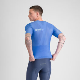 SPORTFUL Rövid ujjú kerékpáros mez - LIGHT 2 - kék