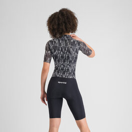 SPORTFUL Kerékpáros overall - G-SUIT - fekete/fehér