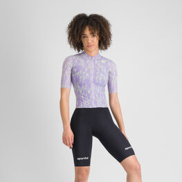 SPORTFUL Kerékpáros overall - G-SUIT - fekete/lila