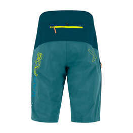 KARPOS Rövid kerékpáros nadrág kantár nélkül - RAPID BAGGY - kék/zöld