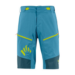 KARPOS Rövid kerékpáros nadrág kantár nélkül - RAPID BAGGY - kék