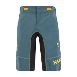 KARPOS Rövid kerékpáros nadrág kantár nélkül - BALLISTIC EVO - kék/szürke