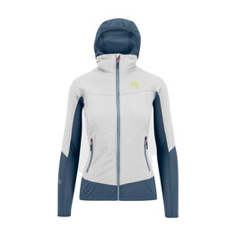 KARPOS Kerékpáros szélálló dzseki - LAVAREDO W - fehér/kék