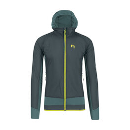 KARPOS Kerékpáros dzseki béléssel - LAVAREDO WINTER - zöld