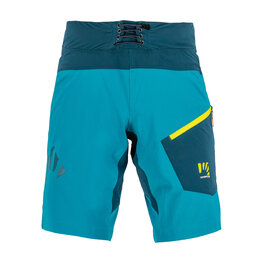 KARPOS Rövid kerékpáros nadrág kantár nélkül - VAL DI DENTRO - kék