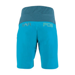 KARPOS Rövid kerékpáros nadrág kantár nélkül - VAL DI DENTRO - kék