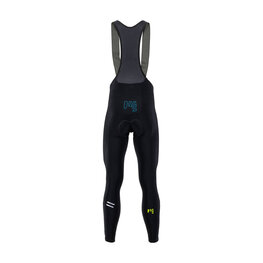 KARPOS Hosszú kerékpáros nadrág kantárral - VERVE WINTER - fekete