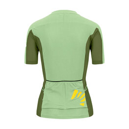 KARPOS Rövid ujjú kerékpáros mez - PRALONGIA EVO - zöld