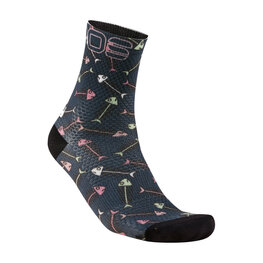 KARPOS Klasszikus kerékpáros zokni - GREEN FIRE - színes