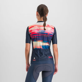 SPORTFUL Rövid ujjú kerékpáros mez - PETER SAGAN JERSEY - kék/bézs