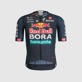 SPORTFUL Rövid ujjú kerékpáros mez - REDBULL BORA BOMBER - kék