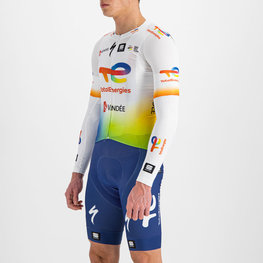 SPORTFUL Kerékpáros karmelegítő - TOTAL ENERGIES - fehér