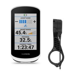 GARMIN kerékpáros számítógép - EDGE EXPLORE 2 POWER BUNDLE - fehér