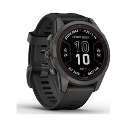 GARMIN okosóra - FENIX 7S PRO SAPPHIRE SOLAR - fekete
