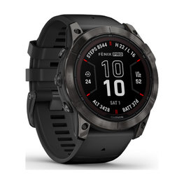 GARMIN okosóra - FENIX 7X PRO SAPPHIRE SOLAR - fekete