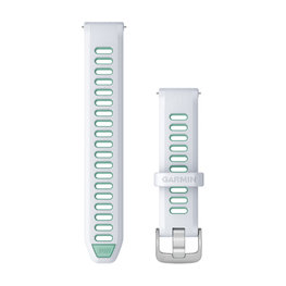 GARMIN szíj - QUICK RELEASE 18 MM - fehér/világoszöld