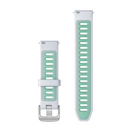 GARMIN szíj - QUICK RELEASE 18 MM - fehér/világoszöld