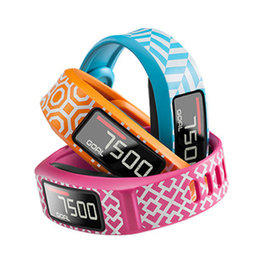 GARMIN szíj - VÍVOFIT 2 - PALM BEACH - rózsaszín/narancssárga/türkiz