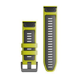 GARMIN szíj - QUICKFIT 26 - sárga/szürke