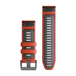 GARMIN szíj - QUICKFIT 26 - piros/fekete