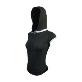 HAVEN Rövid ujjú kerékpáros póló - CASSIOPEA - fekete/fehér